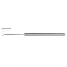 Freer Mucosa Hook Sharp Stainless Steel, 15 cm - 6" Width 3.2 mm